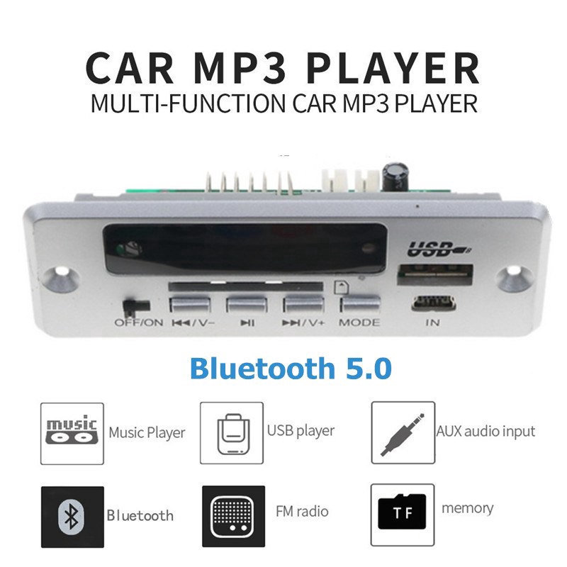 Bảng mạch giải mã MP3 Bluetooth cho TF Card / USB / FM