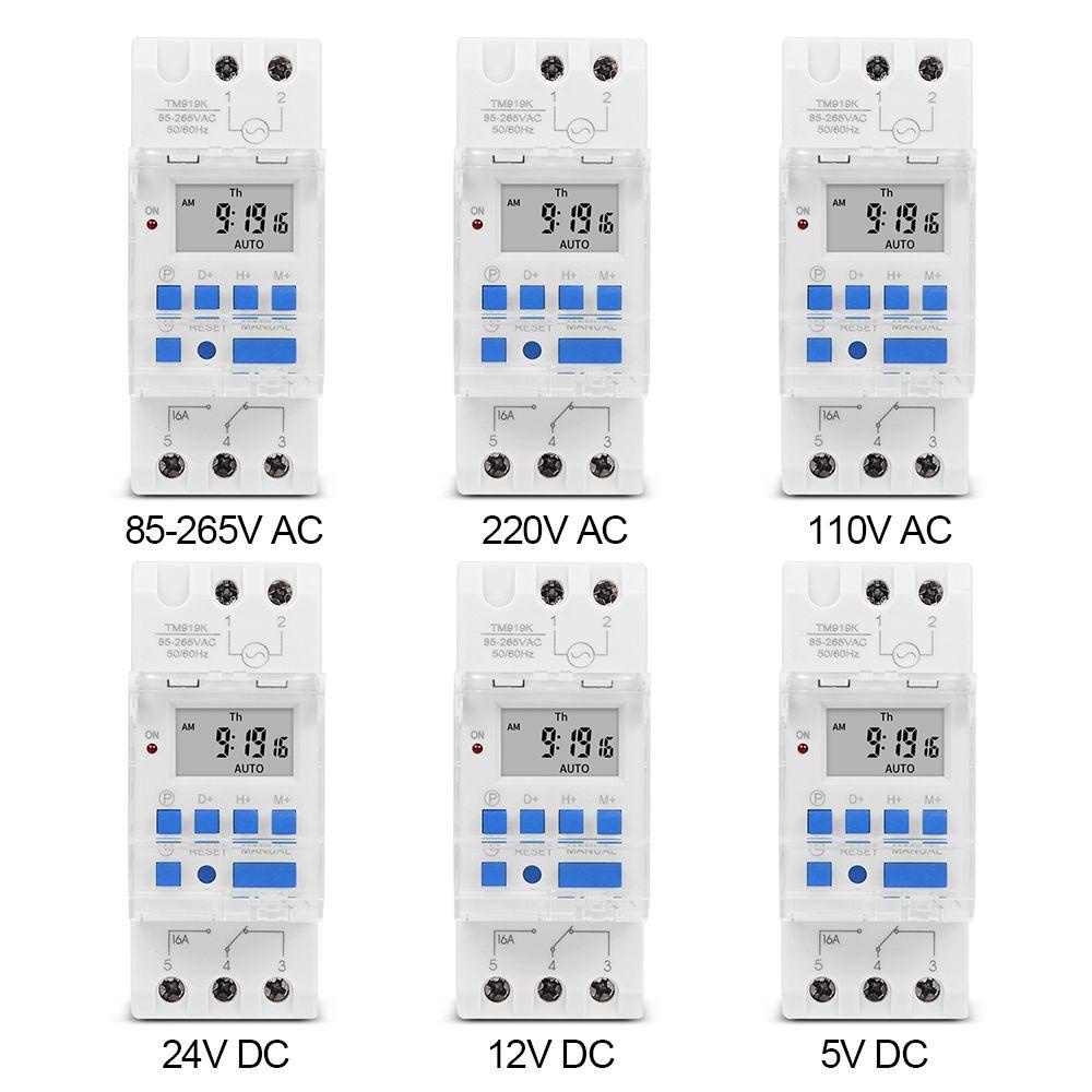 Công Tắc Hẹn Giờ Kỹ Thuật Số Din Thông Minh Chuyên Nghiệp