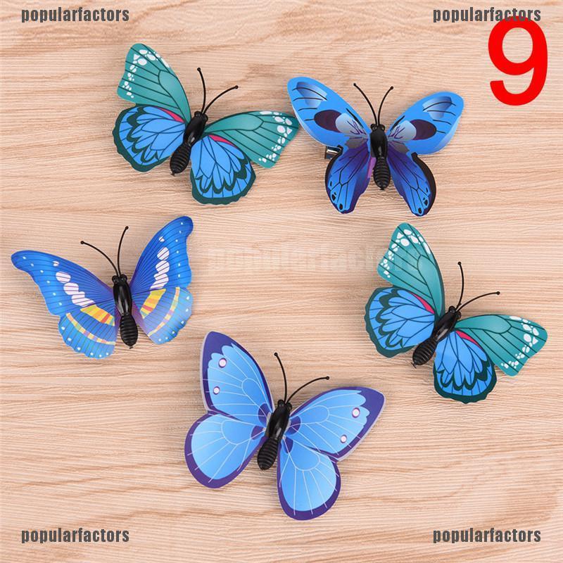 Bộ 5 Kẹp Tóc Hình Bướm Xinh Xắn