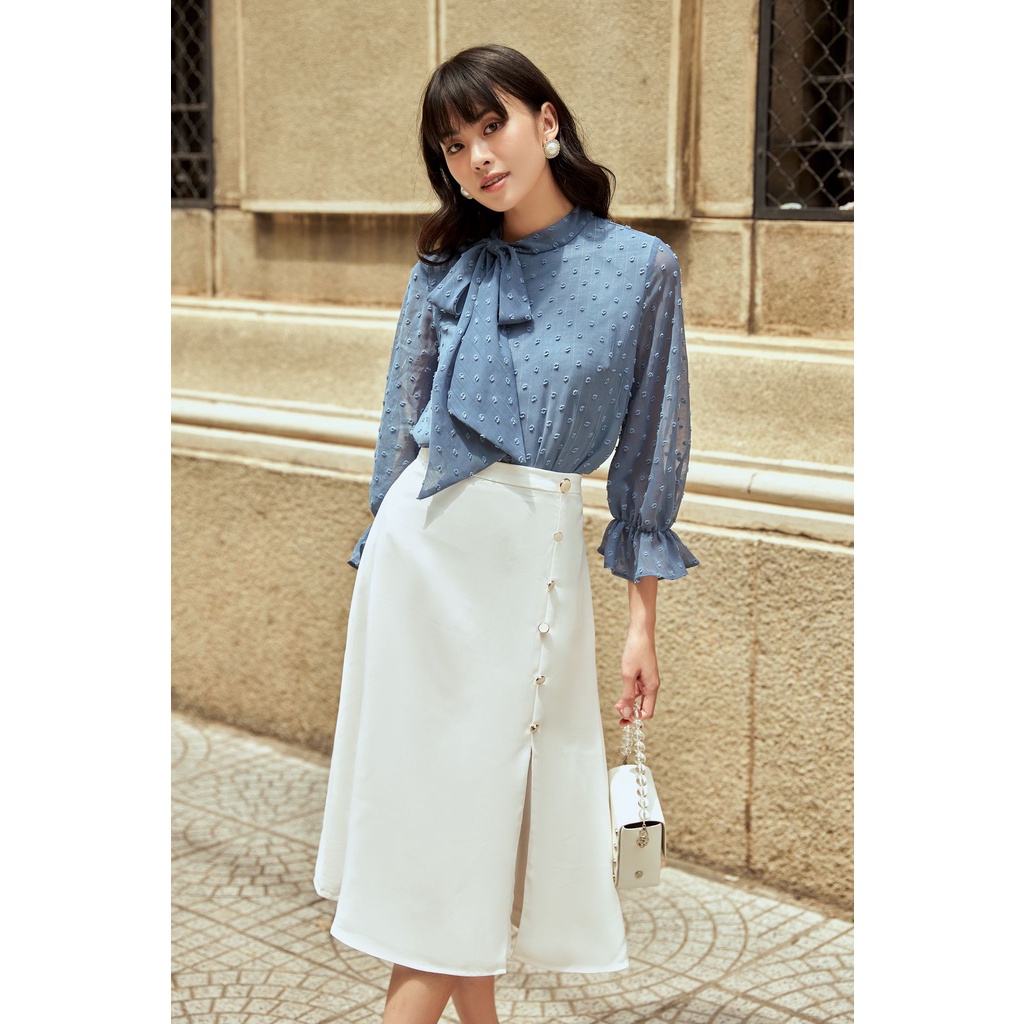 OLV - Áo Navy Tie Top