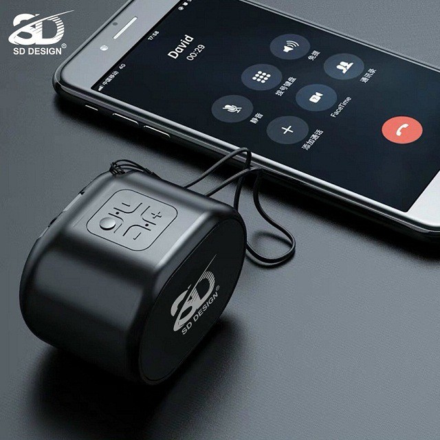 Loa Bluetooth Mini S12 Chính Hãng SD Design, Nhỏ Gọn Không Dây Nghe Nhạc Chuẩn, Hỗ Trợ Thẻ Nhớ và Usb, Bảo hành 12 tháng