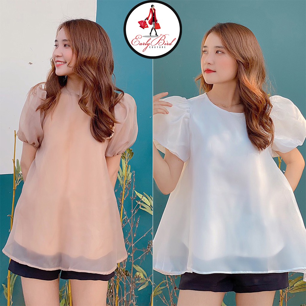 ÁO BẦU DƯỚI 65KG SIZE M,L CÓ LÓT TRONG KÈM HOA CÀI MÀU TRẮNG, NUDE CHẤT TƠ OGANZA | WebRaoVat - webraovat.net.vn