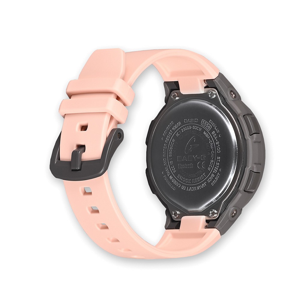 Đồng Hồ Nữ Casio Dây Nhựa BABYG BSA-B100MC-4ADR Chính Hãng