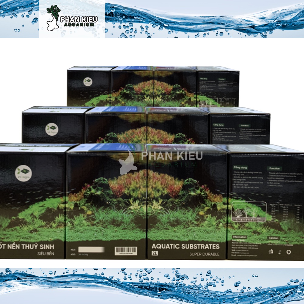 Cốt Nền Thuỷ Sinh Vũ Aqua Hộp 1L - 2L