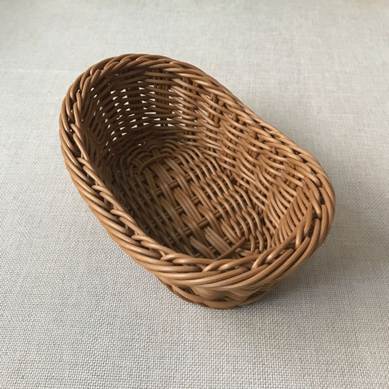 Giỏ Đựng Bánh Mì / Trái Cây / Mỹ Phẩm / Đồ Dùng Nhà Bếp / Phòng Tắm Bằng Sợi Đa