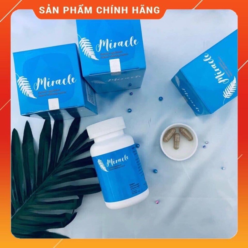 Viên uống trắng da ngừa nám Miracle