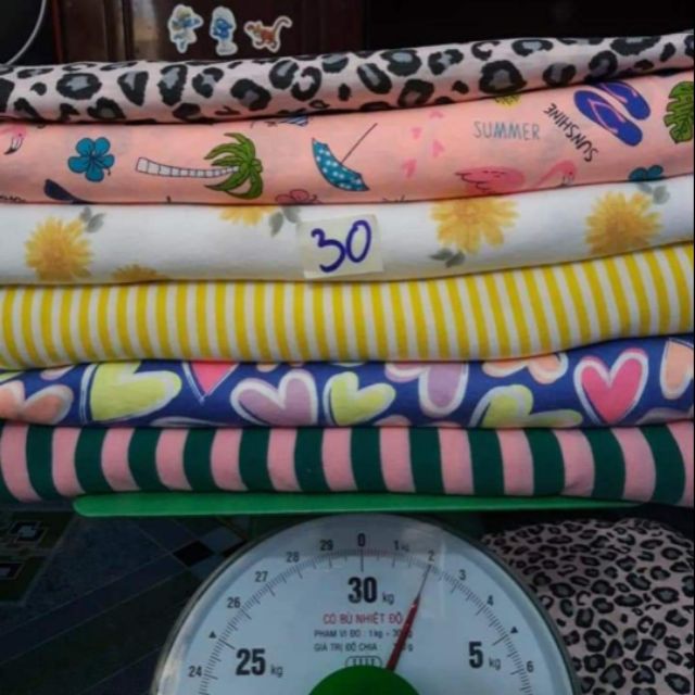 Vải cotton 2c sét 30