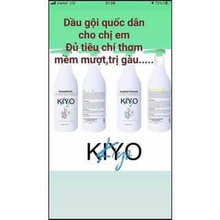 cặp dầu gội xả kiyo
