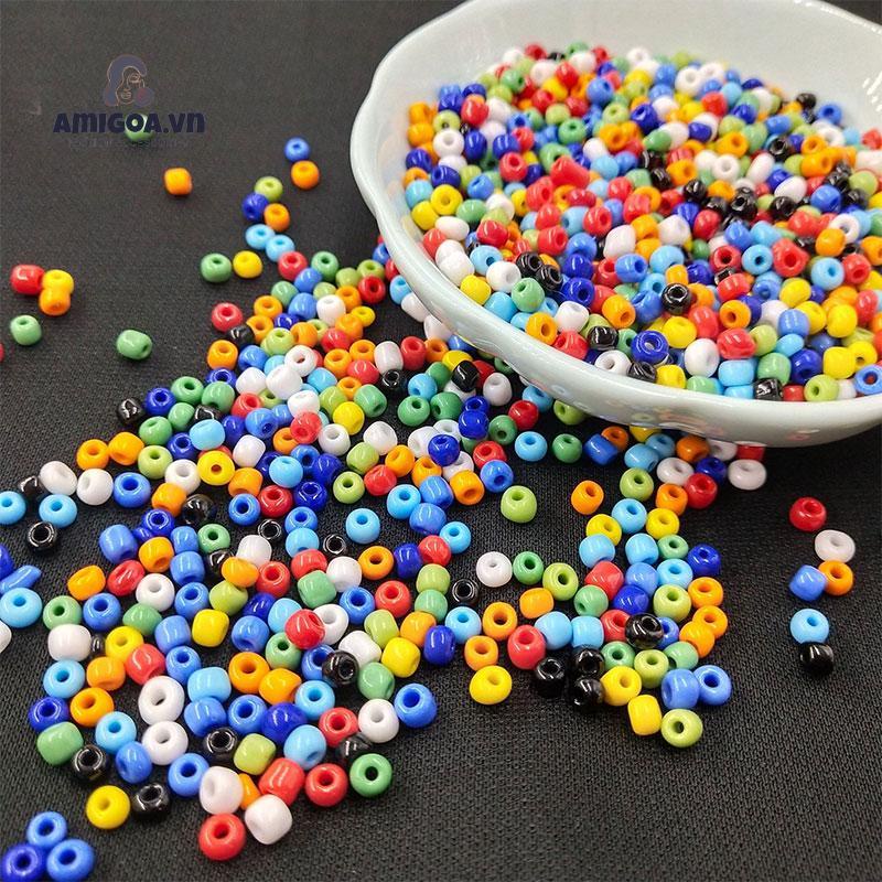 Hạt Cườm Màu Trơn Dùng Làm Kẹp Tóc/Kẹp Tóc/Trang Sức DIY