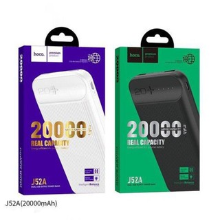 Sạc Dự Phòng Hoco J52 Chính Hãng Bản Nâng Cấp Siêu Mỏng Sạc 2 Thiết Bị Cùng Lúc