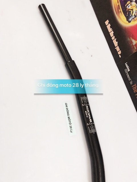 Ghi đông moto nhôm rizoma 28 li thẳng mã 0261