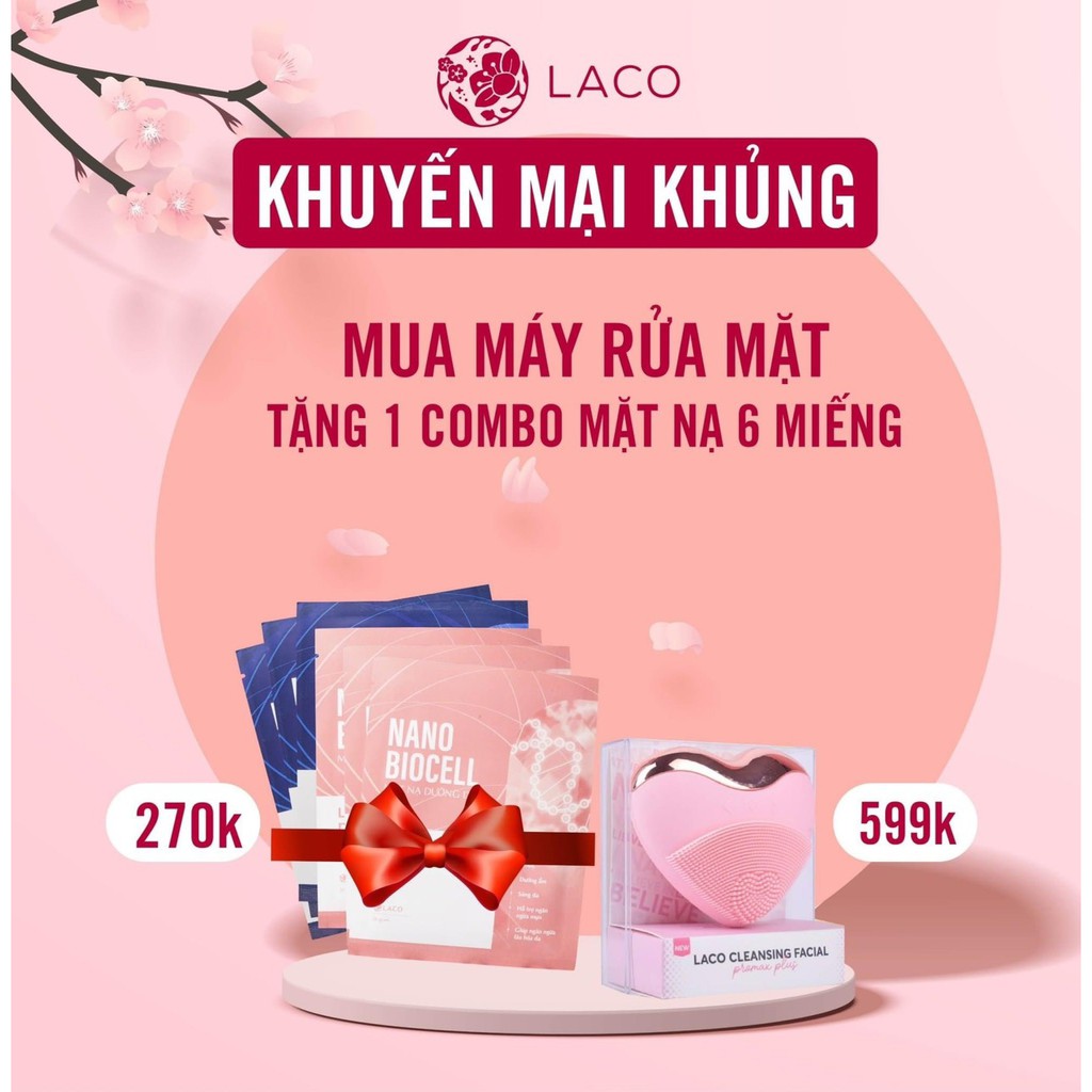 MÁY RỬA MẶT LACO LUXURY 4 IN 1