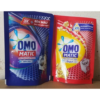 COMBO 5 GÓI NƯỚC GIẶT OMO MATIC 150ML