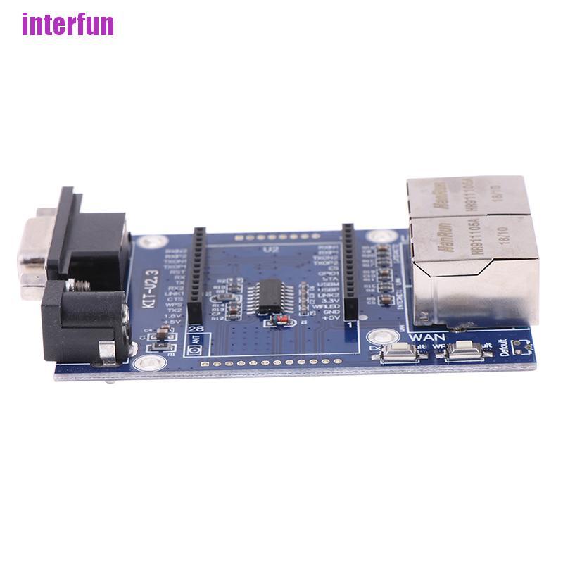 [Interfun1] Hlk-Rm04 Tcp Ip Ethernet Converter Module Serial Uart Rs232 To Wan Lan Wifi [Fun]