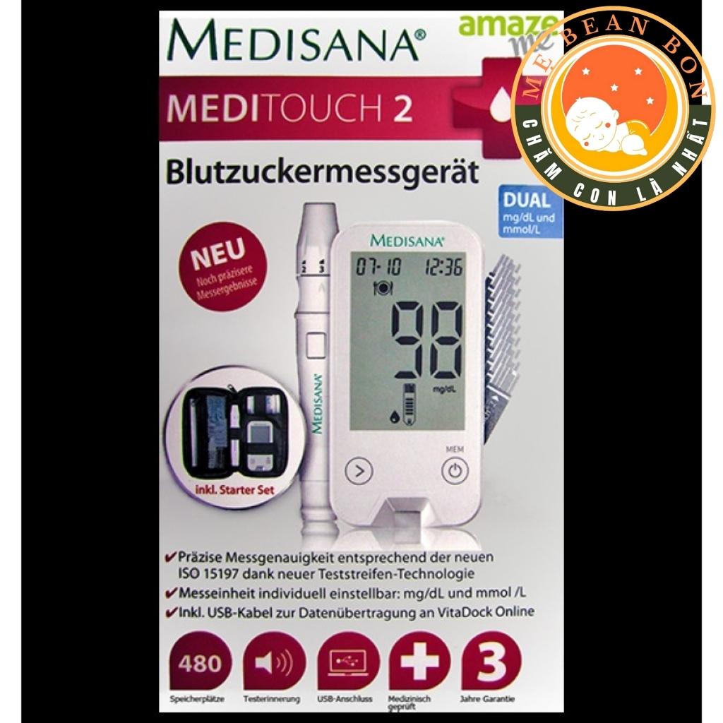 máy đo đường huyết Medisana Meditouch 2 Của Đức - mẹ bean bon