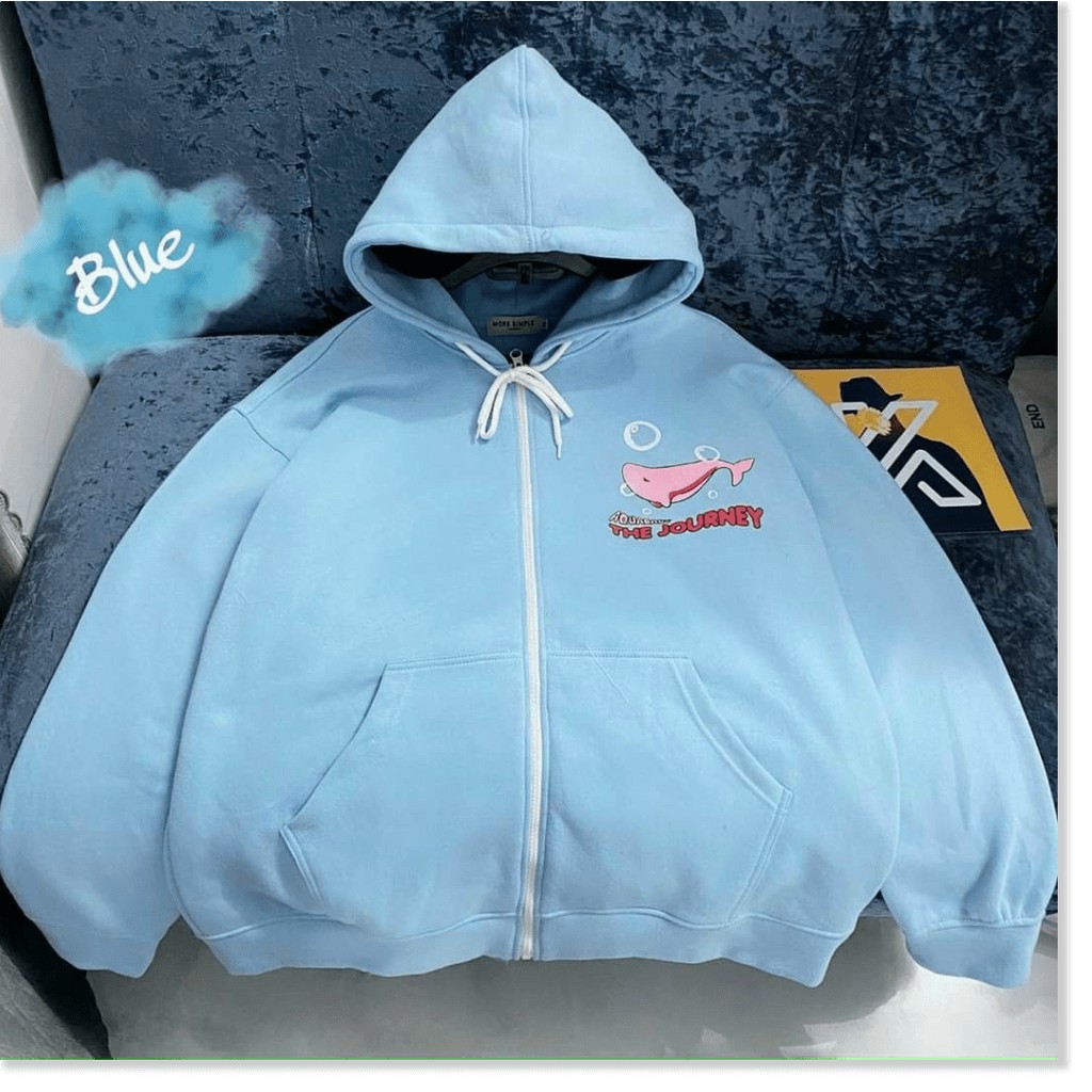 Áo Khoác Hoodie Cá Heo Siêu XInh Kiểu Dáng Xì Teen Dễ Mặc