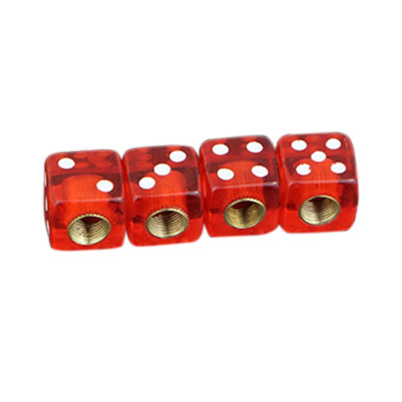 Bộ 4 Vỏ Bọc Van Khí Chống Bụi Hình Chữ V Cho Xe Đạp Leo Núi