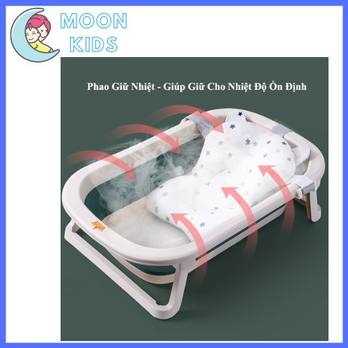 Chậu Tắm Gấp Gọn BellyBaby Với Size Lớn Thoải Mái Cho Bé - Tiện Lợi Cho Mẹ