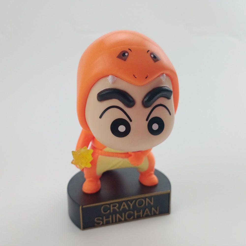 Mô Hình Cậu Bé Bút Chì Shin Bằng PVC Dùng Trang Trí DIY