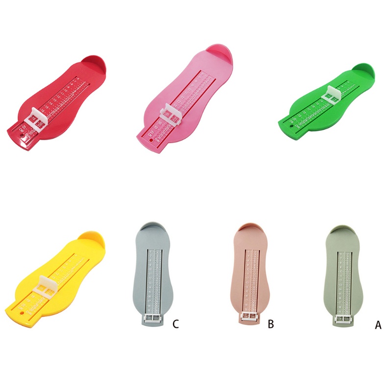 Mary Kids Baby Foot Measure Gauge Measuring Accessories Educational for Play Preschool Table Toy Best Gift