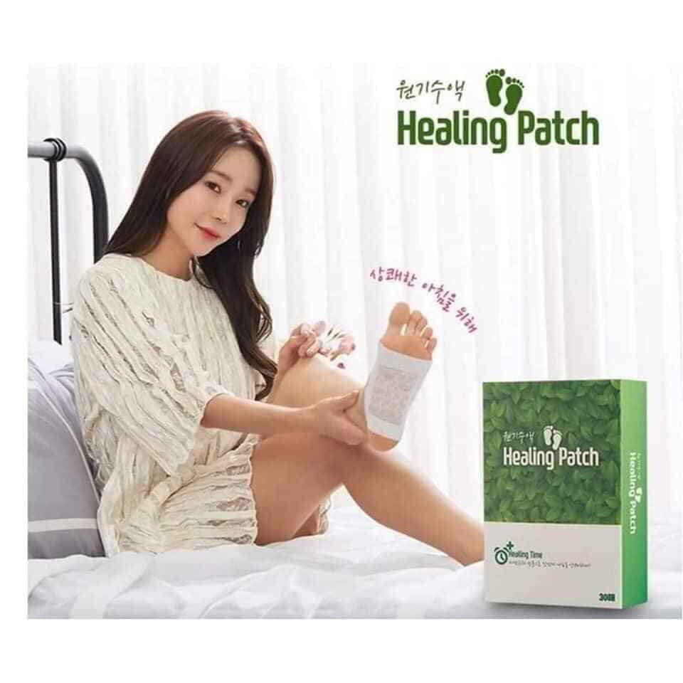 Miếng dán thải độc chân Healing patch Hàn Quốc - 30 Miếng