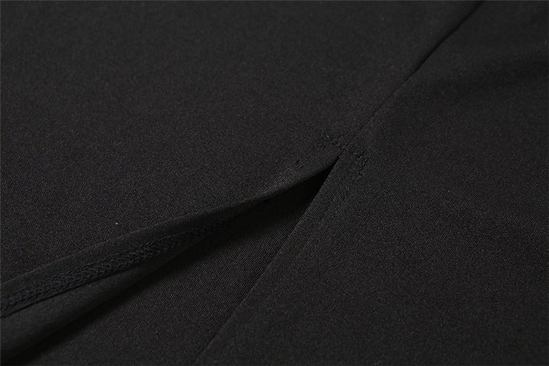 Đầm hai dây DUNEA cổ V màu trơn xẻ tà quyến rũ