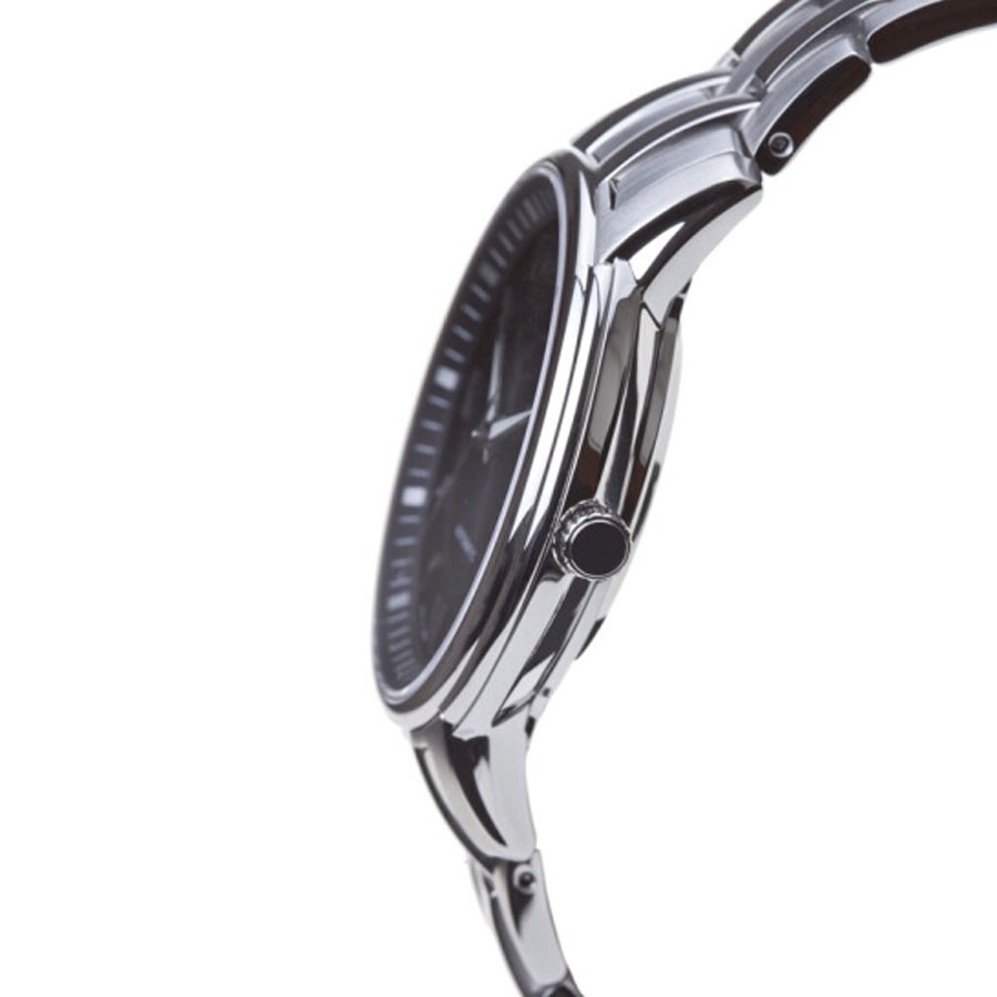 Đồng Hồ Nam Citizen Dây Thép Không Gỉ NB0010-59E - Mặt Đen (Sapphire)