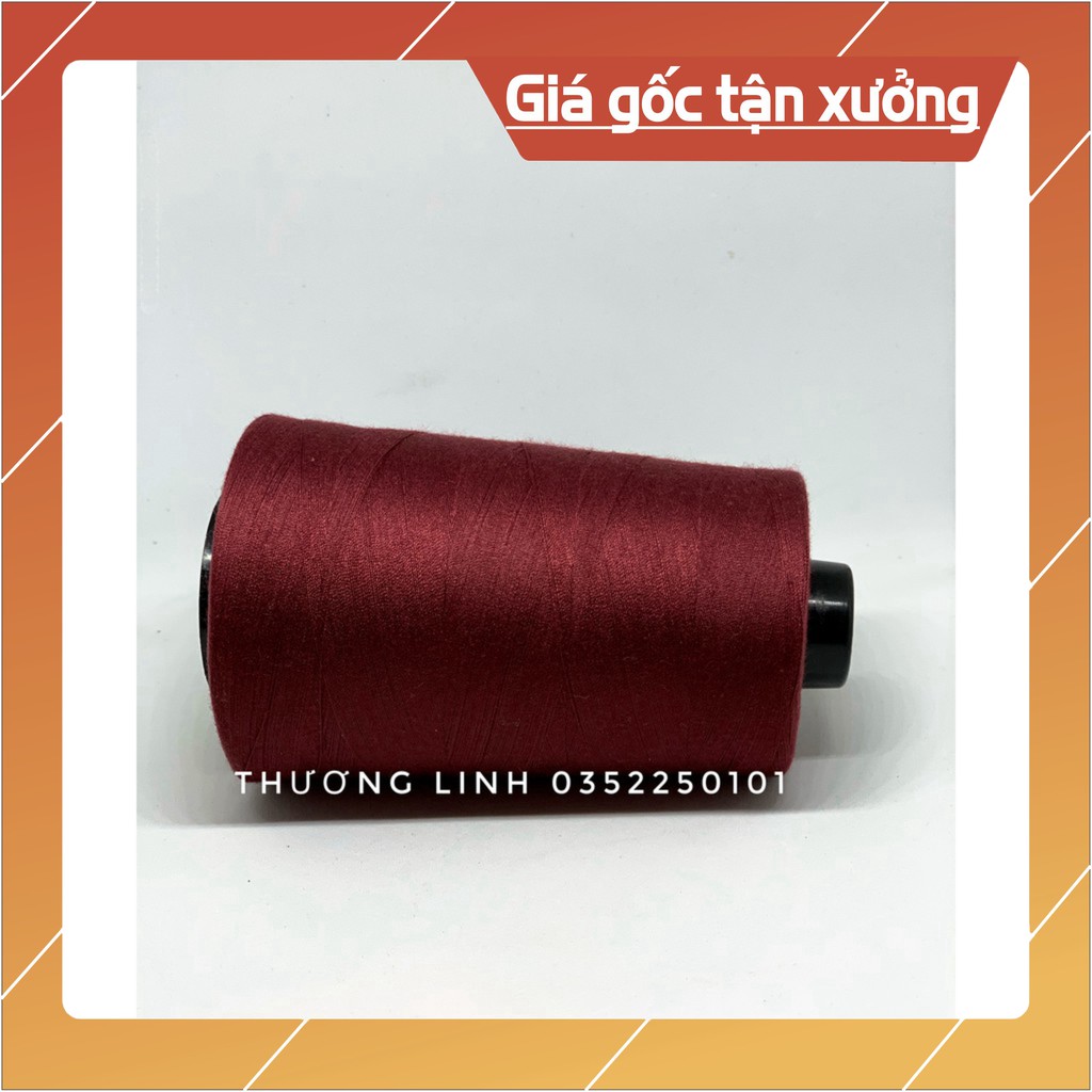 [CHỈ MAY] Cuộn To 5000m-Màu Đỏ Đô S17 HT