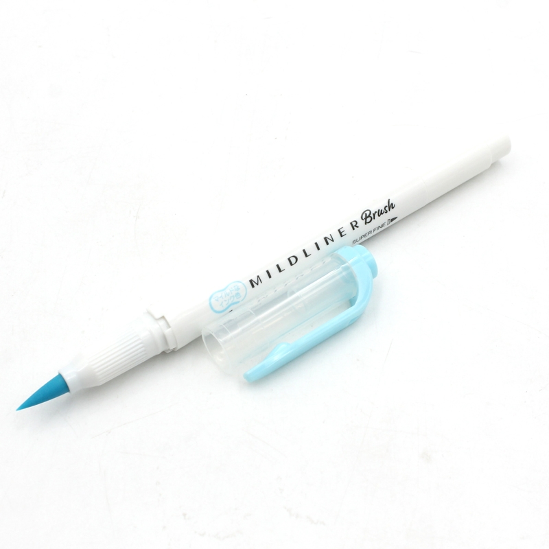 Viết Cọ Nhật Mildliner - Zebra WFT8-MBL - Mild Blue - Zebra