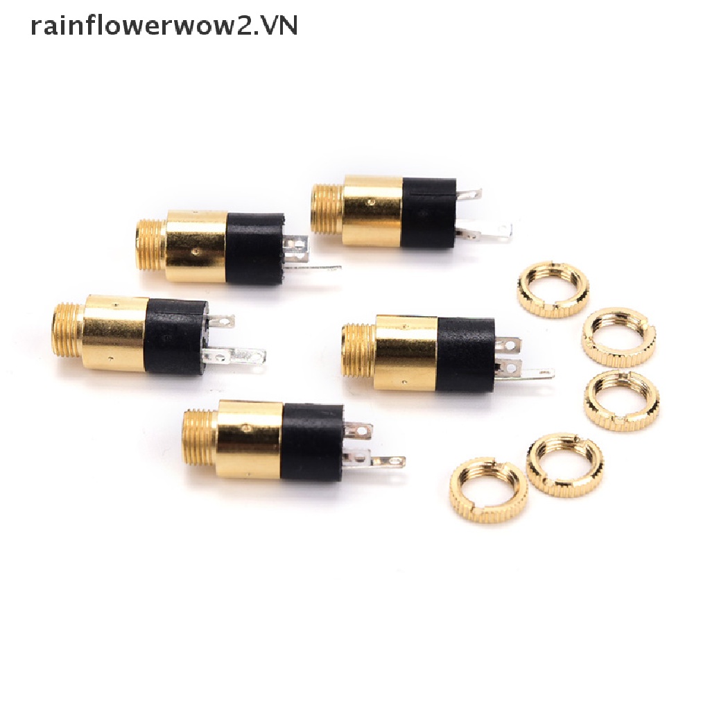 Bộ 5 Đầu Nối Âm Thanh PJ392 3.5mm Jack Cắm 3.5mm Chuyên Dụng