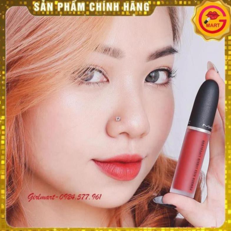 [ GIÁ SỈ ] Son Kem Mac  Màu 991 Devoted To Chili - Tone Đỏ Gạch