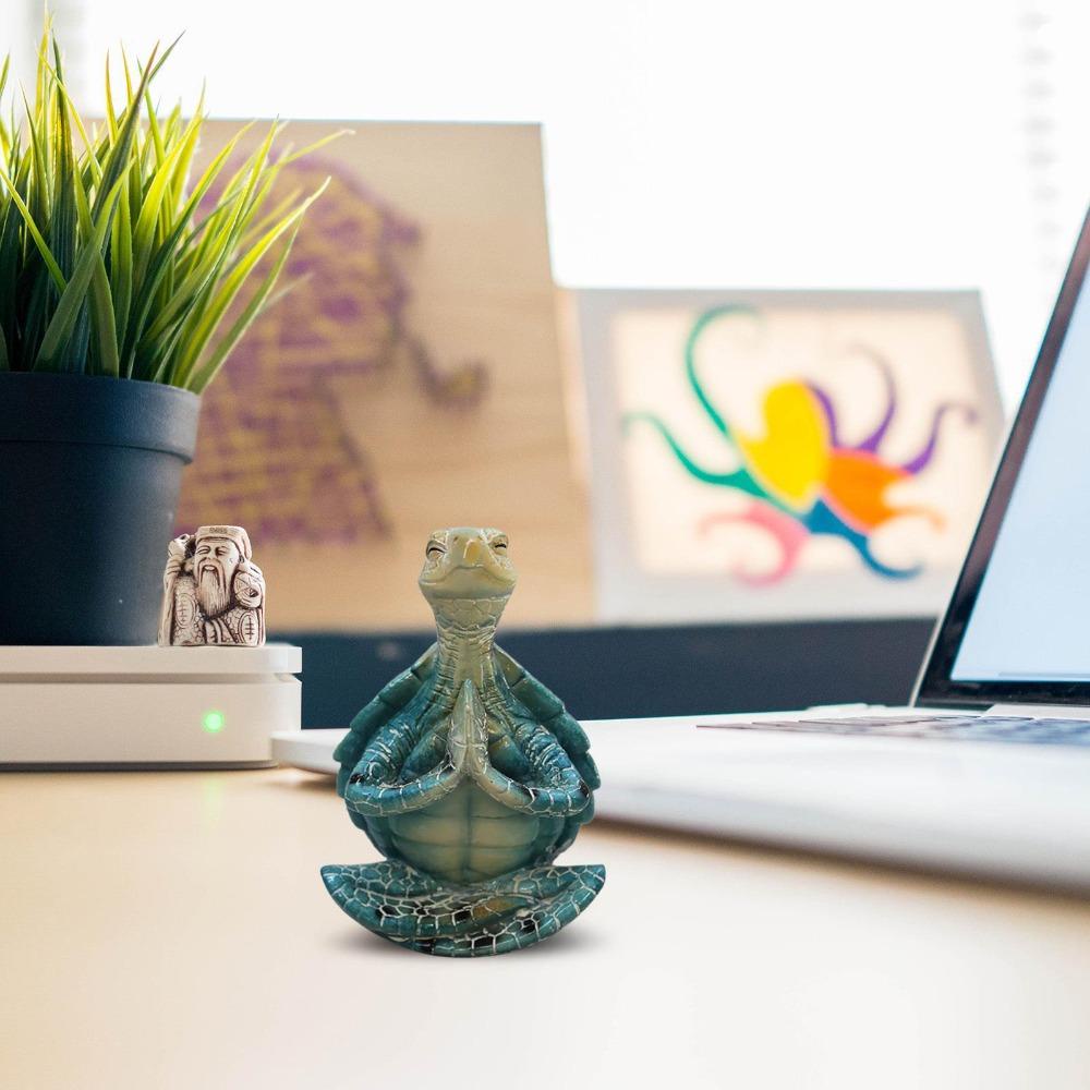 YNATURAL Đồ Trang Trí Nhà Cửa Hình Chú Rùa Sáng Tạo Vui Nhộn
