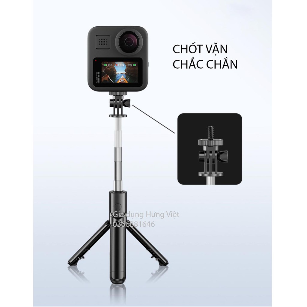 Gậy selfie, kết nối bluetooth đơn giản, nhanh chóng [GẬY TỰ SƯỚNG] | BigBuy360 - bigbuy360.vn