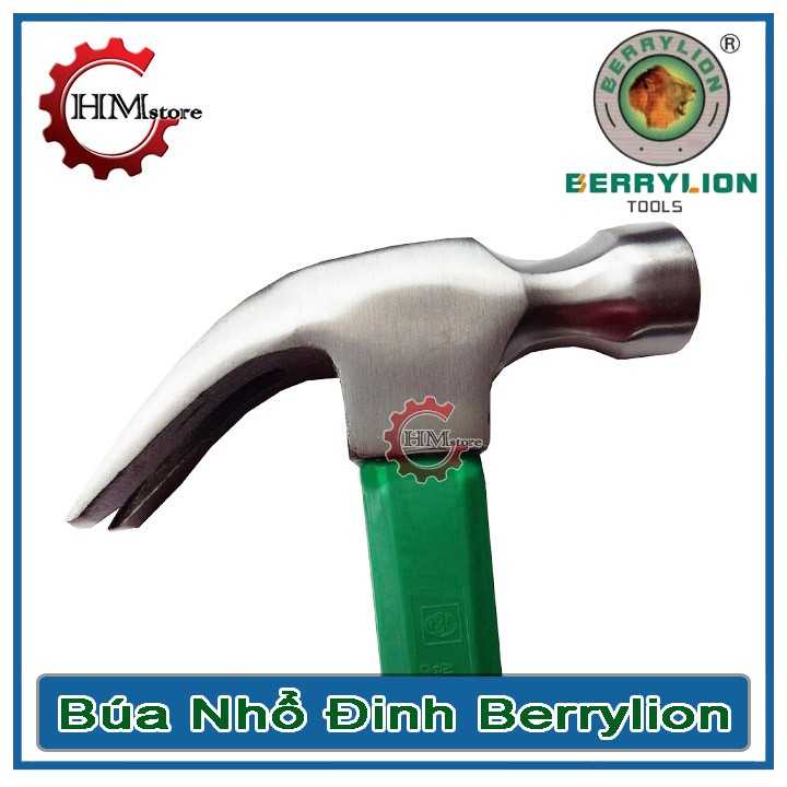 Búa cầm tay - Búa đóng đinh, nhổ đinh cán nhựa Berrylion 8oz - 13oz - 16oz