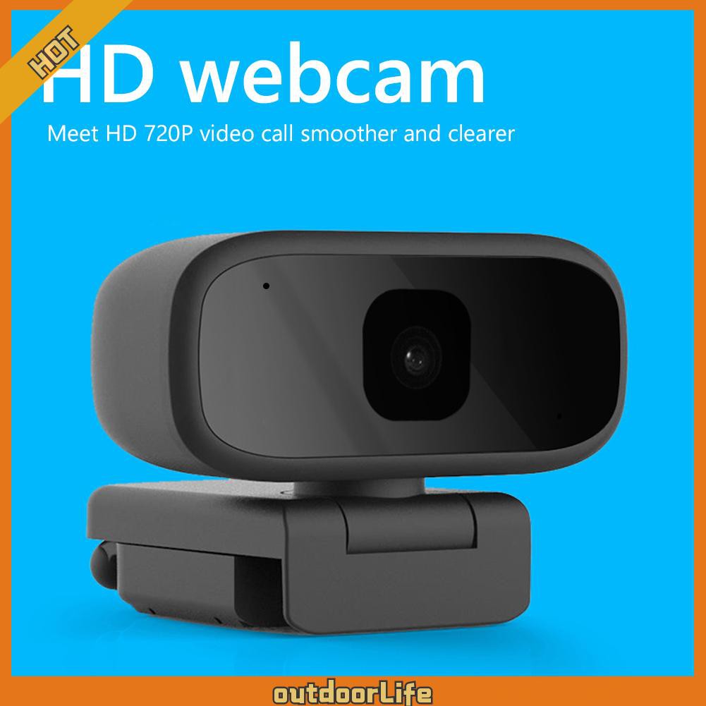 Webcam 720p Hd Kèm Mic Cho Máy Ảnh