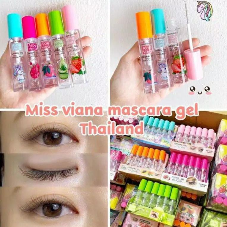 (Hàng Mới Về) Mascara Dạng Gel / Mascara Làm Dày Lông Mi Trong Suốt 6c 'Sup3R