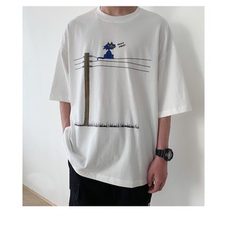 Áo Thun Bird- màu Trắng (unisex)