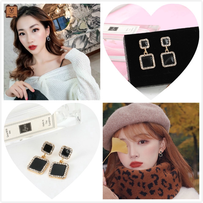 Bông tai dáng dài phong cách Hàn Quốc hợp thời trang cho nữ