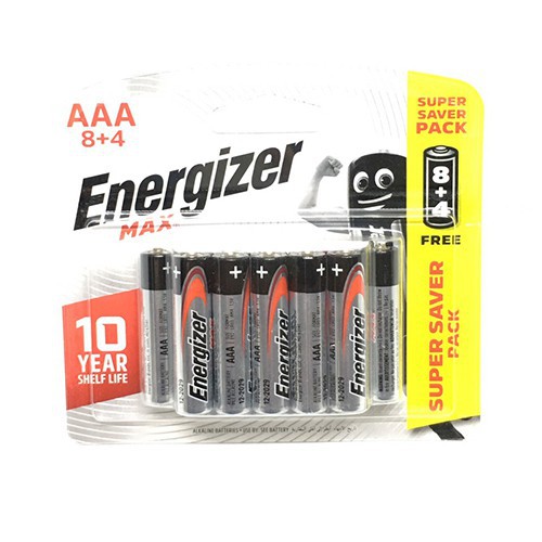 Pin Energizer chính hãng các loại tiểu AA / đũa AAA