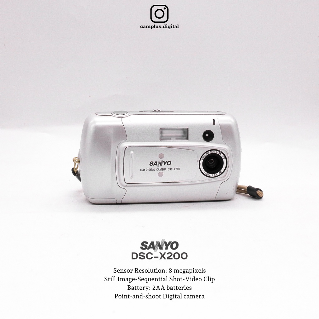 Máy ảnh kỹ thuật số  SANYO DSC-X200