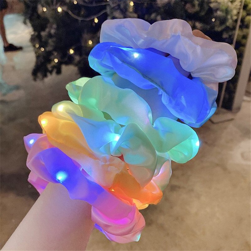 Dây buộc tóc phối đèn LEd thời trang cho nữ