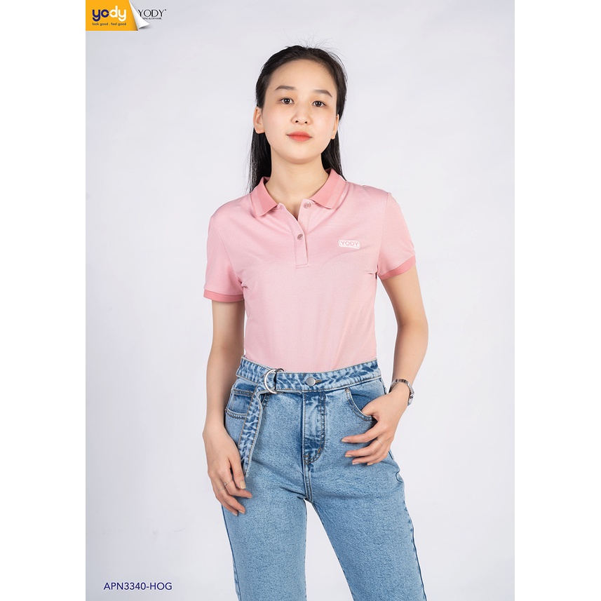 Áo Polo Nữ Mắt Chim YODY - Áo Cộc Tay Có Cổ Chất Liệu Cotton Thoáng Mát, Trẻ Trung, Năng Động, Độ Bền Cao - Mã APN3340 | BigBuy360 - bigbuy360.vn