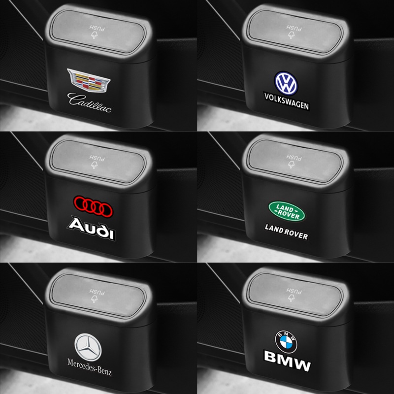 Thùng Đựng Rác Mini Gắn Sau Lưng Ghế Xe Hơi Tiện Dụng