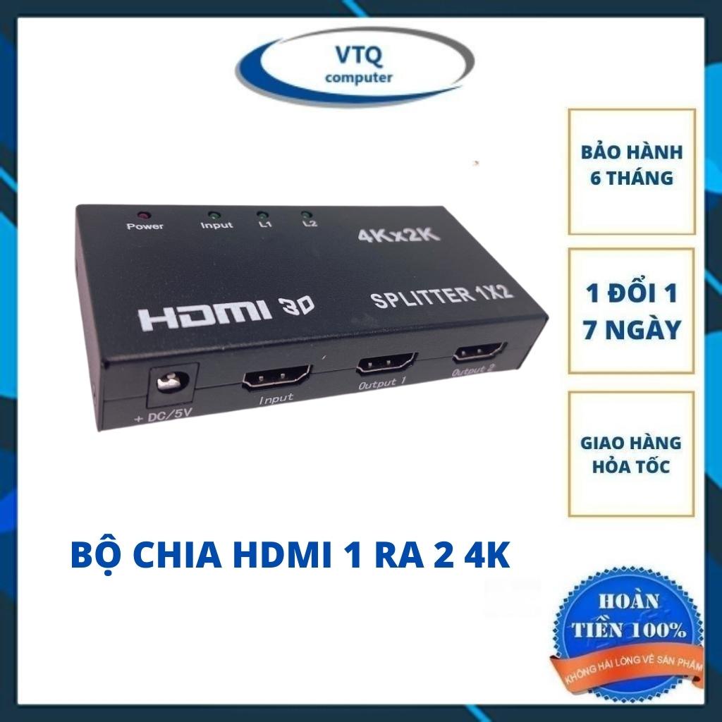 Bộ chia hdmi 1 ra 2 4Kx2K hàng tốt. bảo hành 6 tháng