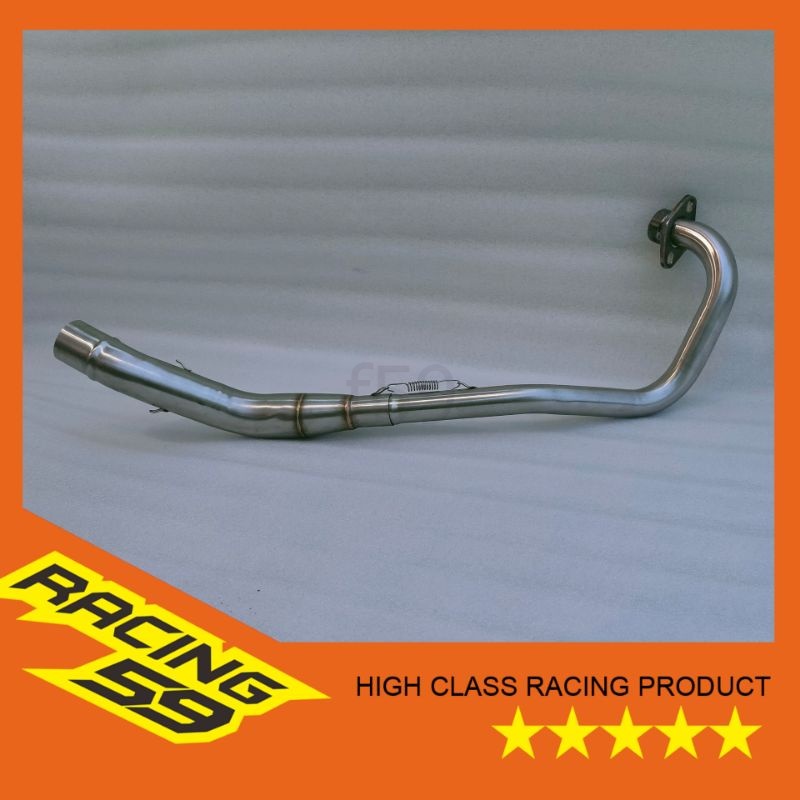 Ống Xả Khí Bằng Thép Không Gỉ Chuyên Dụng Cho Xe Đua Jupiter MX KING