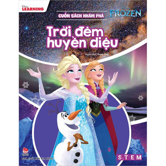 Tạp chí - Cuốn sách khám phá - Frozen - Trời đêm huyền diệu