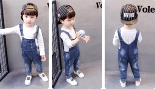 Yếm jean bé trai bé gái