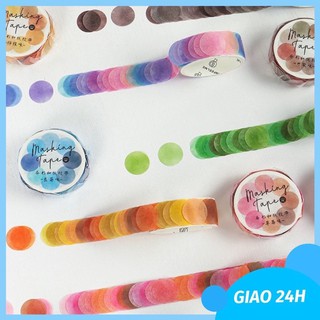 Cuộn sticker đánh dấu chấm tròn trang trí đa dụng (100 chấm/cuộn)