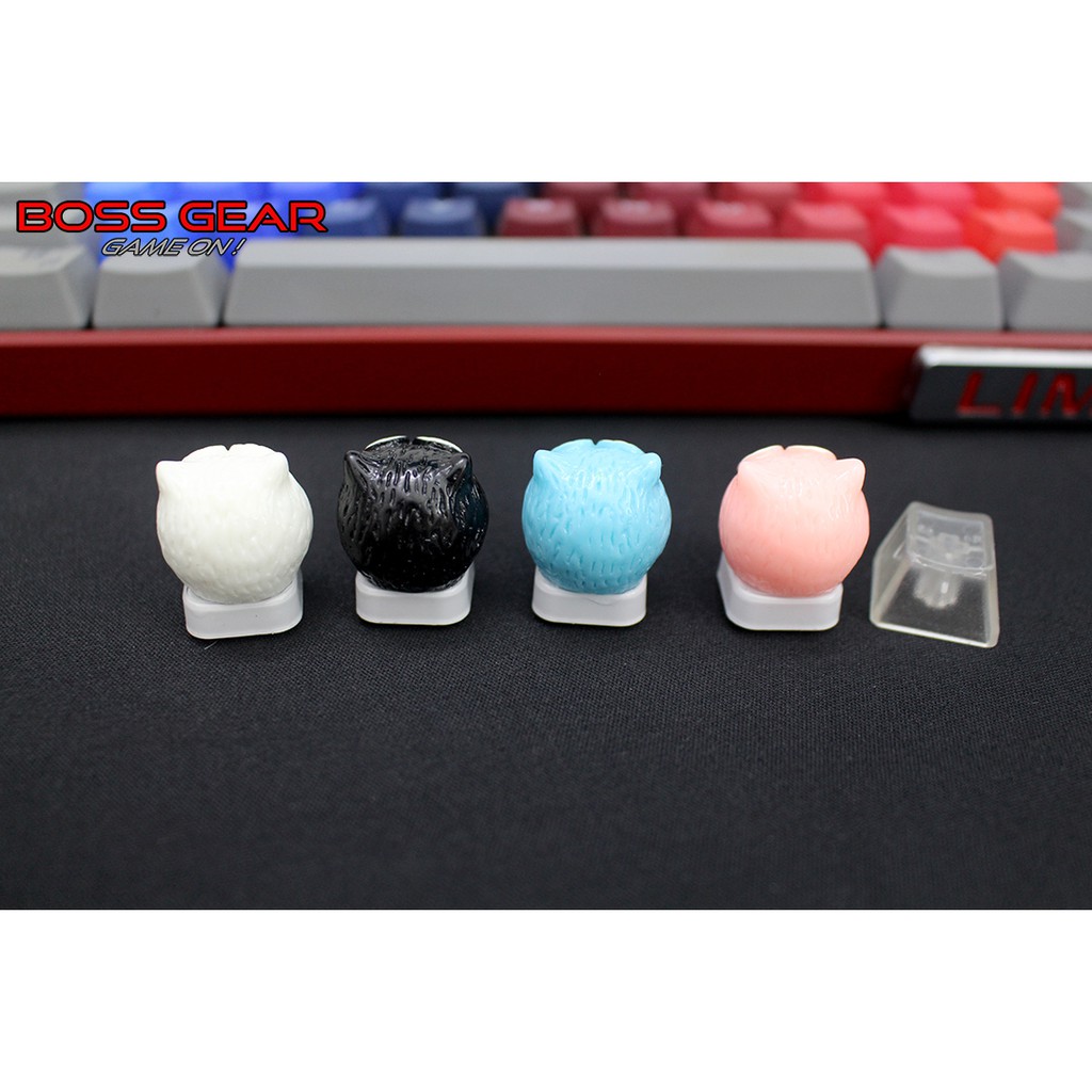 Keycap Lẻ Cú Tròn cực cute ( keycap resin độc lạ )( Keycap Artisan )