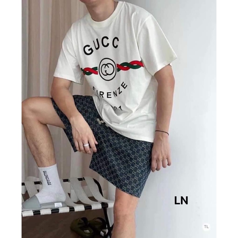Áo thun gucuci 1921  Chất cotton su LN356